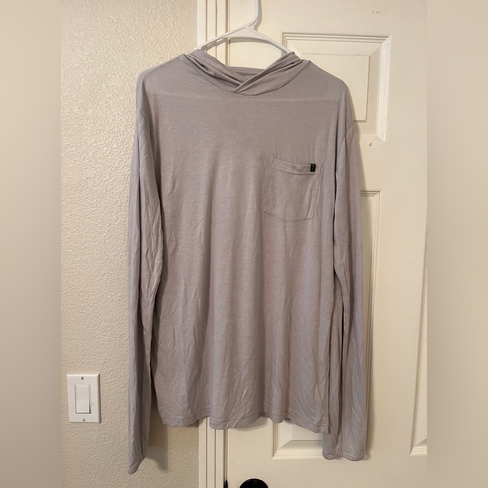 Men’s Carihola Lightweight hoodie grey and size L